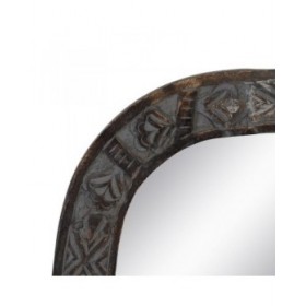 Specchio da parete Marrone 77 x 3 x 113 cm