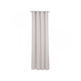 Tenda Beige Poliestere Argento 100 % cotone 140 x 260 cm