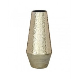 Vaso Dorato Alluminio 14 x 14 x 31 cm