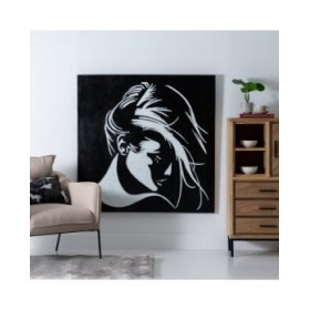 Quadro 120 x 2,8 x 120 cm Tela Viso