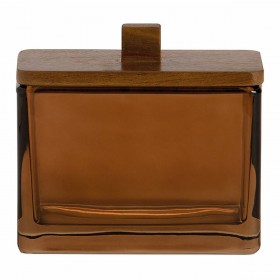 Scatola Decorativa Andrea House ba73066 Marrone Cristallo