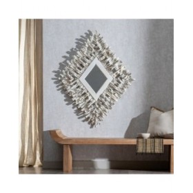 Specchio da parete Bianco 95 x 8 x 115 cm