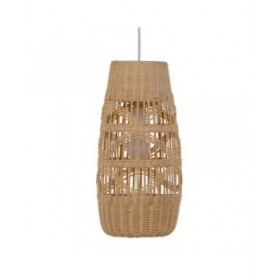 Lampadario Ø 20,5 cm 20,5 x 20,5 x 43,5 cm Metallo Crema