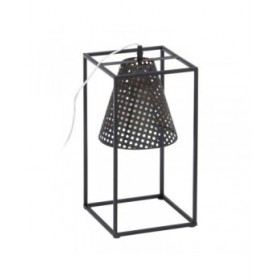 Lampada da tavolo Nero Dorato Metallo Ferro 60 W 220 V 240 V 220 -240 V 20 x 20 x 42 cm