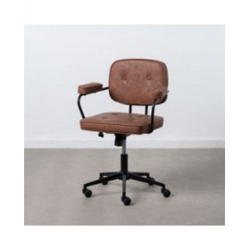 Sedia da Ufficio 56 x 56 x 92 cm Cammello