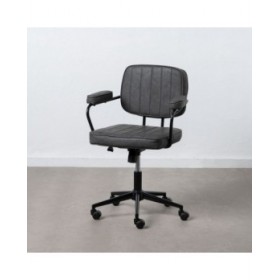 Sedia da Ufficio 56 x 56 x 92 cm Nero