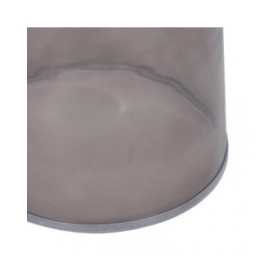 Tavolo aggiuntivo Cristallo Grigio 30 x 30 x 40 cm