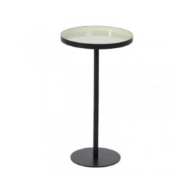 Tavolo aggiuntivo 35,5 x 35,5 x 64,5 cm Nero Verde Ferro