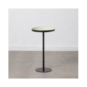 Tavolo aggiuntivo 35,5 x 35,5 x 64,5 cm Nero Verde Ferro