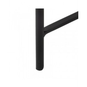 Tavolo aggiuntivo 40,5 x 40,5 x 60,5 cm Nero Crema Ferro
