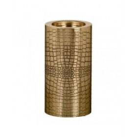 Portacandele Dorato Metallo 12 x 12 x 23 cm