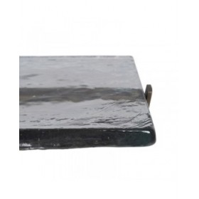 Tavolo aggiuntivo 41 x 31,5 x 49 cm Cristallo Dorato Metallo