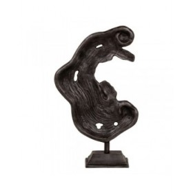 Statua Decorativa Astratto 30 x 10,5 x 49 cm Grigio