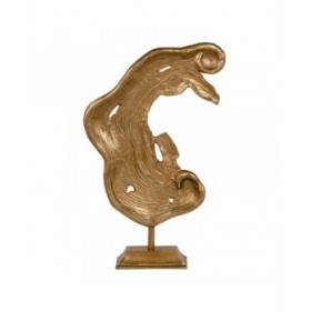 Statua Decorativa Astratto 39,5 x 11 x 63 cm Dorato