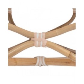 Sedia da Sala da Pranzo 47 x 54 x 93 cm Naturale Beige Rattan