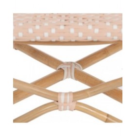 Sedia da Sala da Pranzo 47 x 54 x 93 cm Naturale Beige Rattan