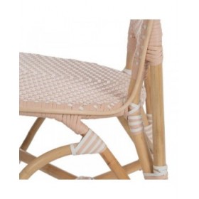 Sedia da Sala da Pranzo 47 x 54 x 93 cm Naturale Beige Rattan