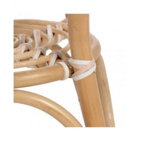 Tavolo aggiuntivo 50 x 50 x 67 cm Naturale Beige Rattan