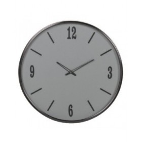 Orologio da Parete 51 x 5 x 51 cm Cristallo Azzurro Acciaio