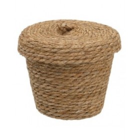 Cestino Multiuso 3 Pezzi 28 x 28 x 36 cm Naturale Fibra naturale
