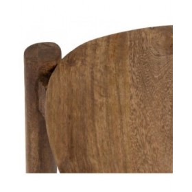 Tavolo aggiuntivo 58 x 56 x 56 cm Naturale Legno di mango
