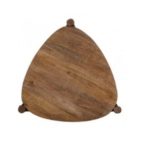 Tavolo aggiuntivo 58 x 56 x 56 cm Naturale Legno di mango