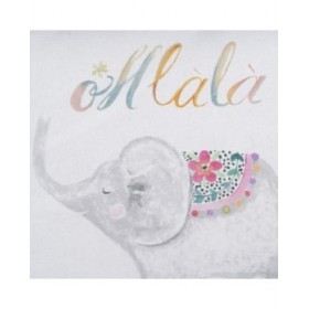 Cuscino Per bambini Elefante 100 % cotone 45 x 30 cm
