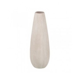 Vaso Ceramica Crema 14 x 14 x 40 cm