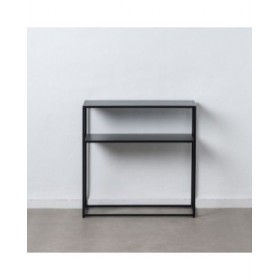 Mobile TV 80 x 30 x 81 cm Nero Acciaio