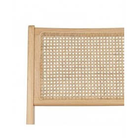 Poltrona Naturale Legno Rattan 60,5 x 73,5 x 72,5 cm