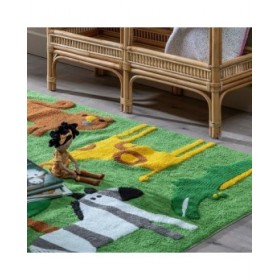 Tappeto per Bambini 100 % cotone 175 x 90 cm 175 x 90 x 1 cm