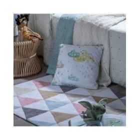 Tappeto per Bambini 100 % cotone 160 x 120 cm 160 x 120 x 1 cm