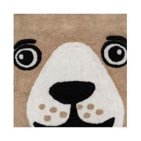 Tappeto per Bambini 100 % cotone Orso 100 cm 100 x 100 x 1 cm