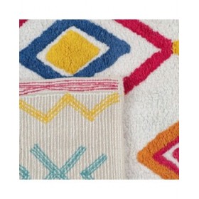 Tappeto per Bambini 100 % cotone 135 x 100 cm 135 x 100 x 1 cm