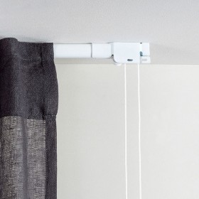 Binario per tende Stor Planet Cintacor Estensibile Rinforzato Bianco 70-120 cm