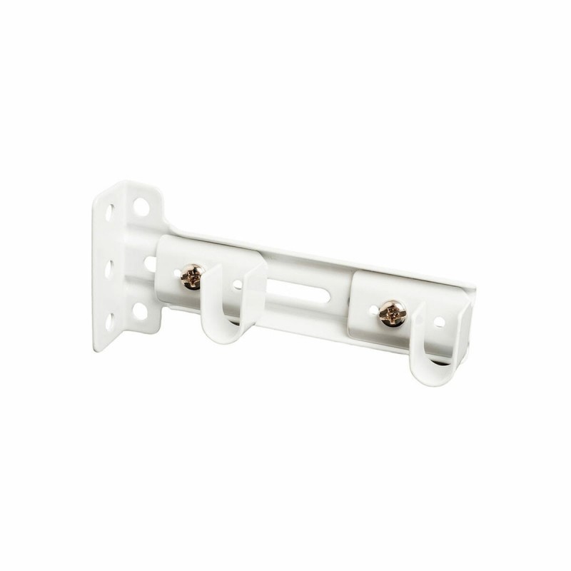 Supporto per binario per tende Stor Planet Cintacor Bianco (2 Unità)