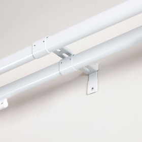 Supporto per binario per tende Stor Planet Cintacor Centrale Bianco