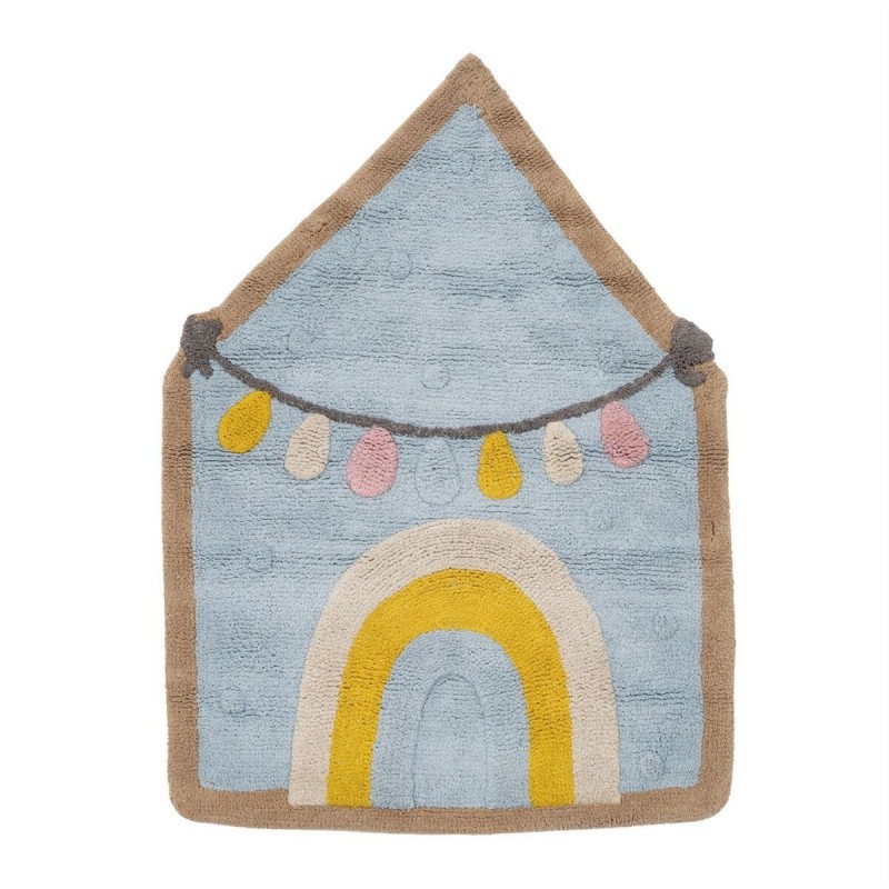 Tappeto per Bambini 100 % cotone 100 x 74 cm 100 x 74 x 1 cm