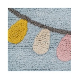 Tappeto per Bambini 100 % cotone 100 x 74 cm 100 x 74 x 1 cm