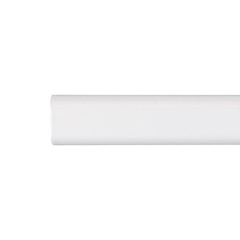 Asta per guardaroba Stor Planet Cintacor Bianco Ovalada 200 cm 15 x 25 mm