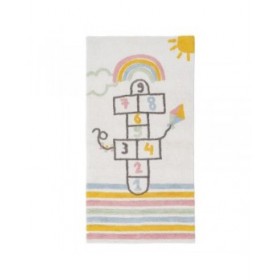 Tappeto per Bambini 100 % cotone 175 x 90 cm 175 x 90 x 1 cm