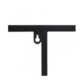 Scaffale 65 x 25 x 110 cm Nero Metallo