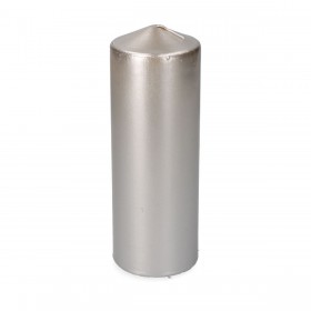 Candela Dorato Argentato Ø 7 x 20 cm 1 Unità