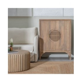 Ingresso con Cassetti 92 x 46,3 x 117,3 cm Naturale Legno di mango