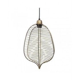 Lampadario 25 x 13 x 38 cm Dorato Metallo