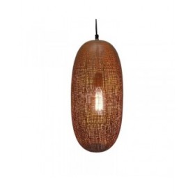 Lampadario Dorato Metallo 20 x 20 x 40 cm