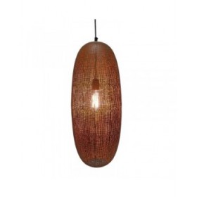 Lampadario Dorato Metallo 25 x 25 x 60 cm