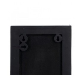 Specchio da parete Nero Dorato 20 x 12 x 50 cm