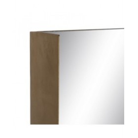 Specchio da parete Nero Dorato 40 x 12 x 60 cm