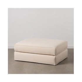 Puff Crema 100 x 80 x 44 cm